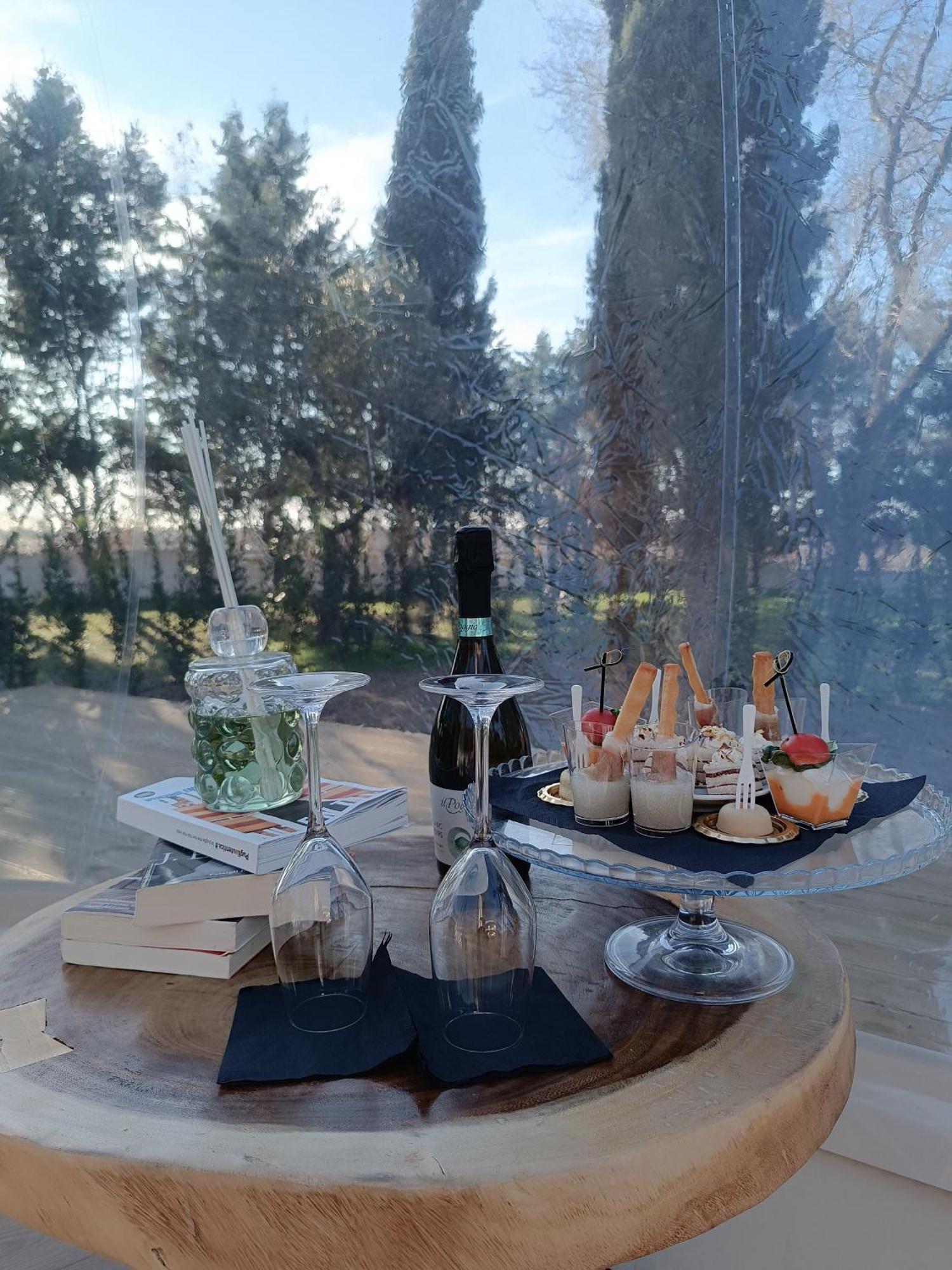 Bubble Room Puglia Villa Bautier Bubblenights Чериньола Екстериор снимка